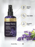 Doctor's Way Lavender Melatonin Pillow Spray in a lifestyle setting