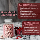 DOCTOR SAFE Cranberry & D-Mannose Capsules 1000mg packaging