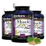 Doctors Nutra Muscle EZZE PM-PLUS Night Time Supplement with herbal extracts