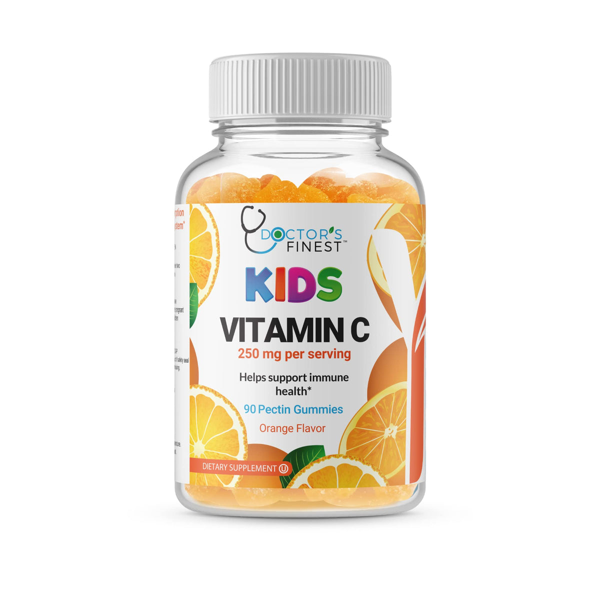 Doctors Orders Vitamin C Chews 250mg Orange Flavour front view