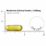 DOCTORS' PREFERRED Berberine Clinical Grade 1500mg supplement capsule close-up