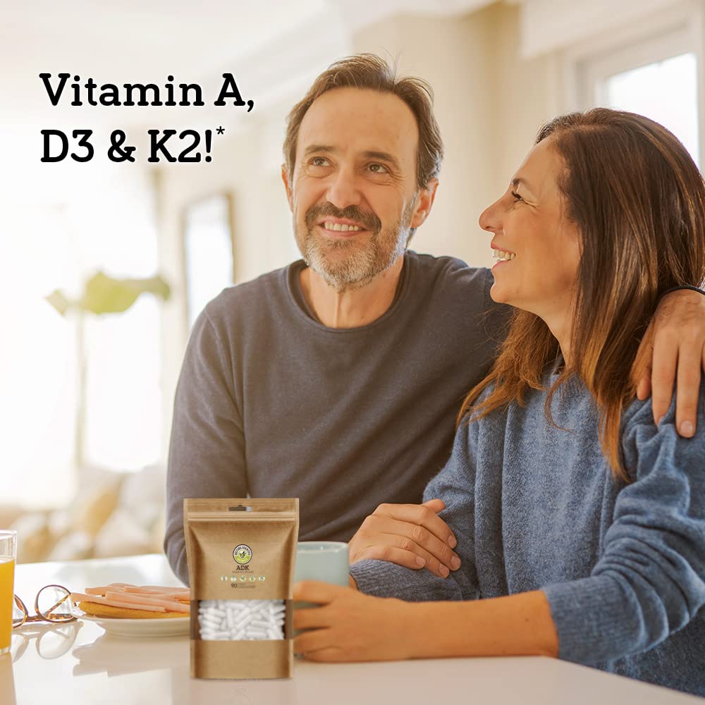 Doctors Scientific DSO ADK Vitamin Supplement ingredients list
