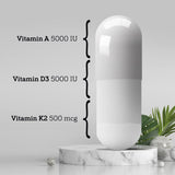 Doctors Scientific DSO ADK Vitamin Supplement packaging side view