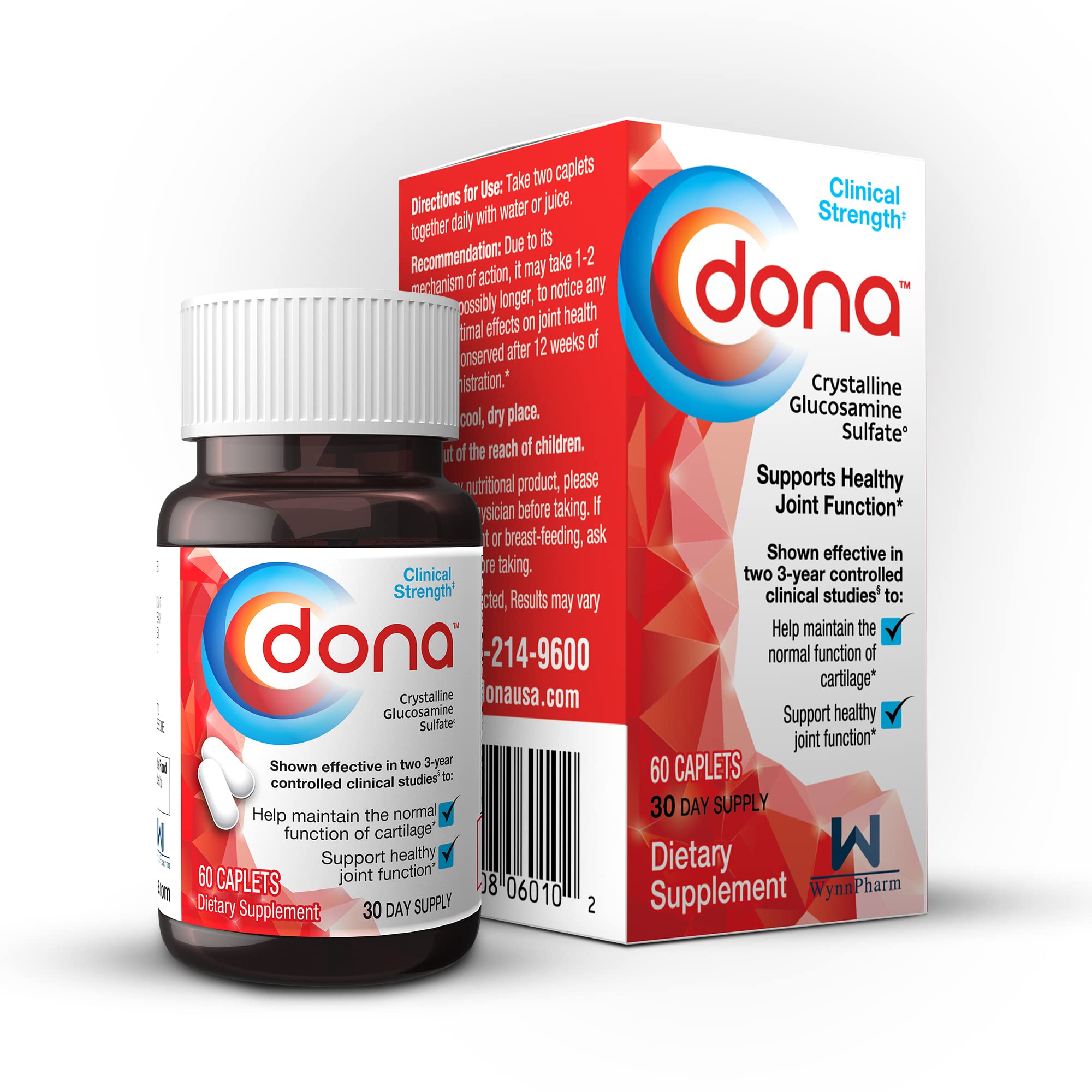 Dona Chondroitin Glucosamine Sulfate 100g front view