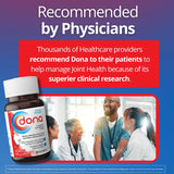 Dona Chondroitin Glucosamine Sulfate with a measuring cup