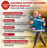DONYU Calcium Citrate Gummies with ingredients list