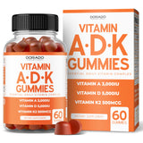DORADO NUTRITION ADK Vitamin Gummies blue raspberry front view