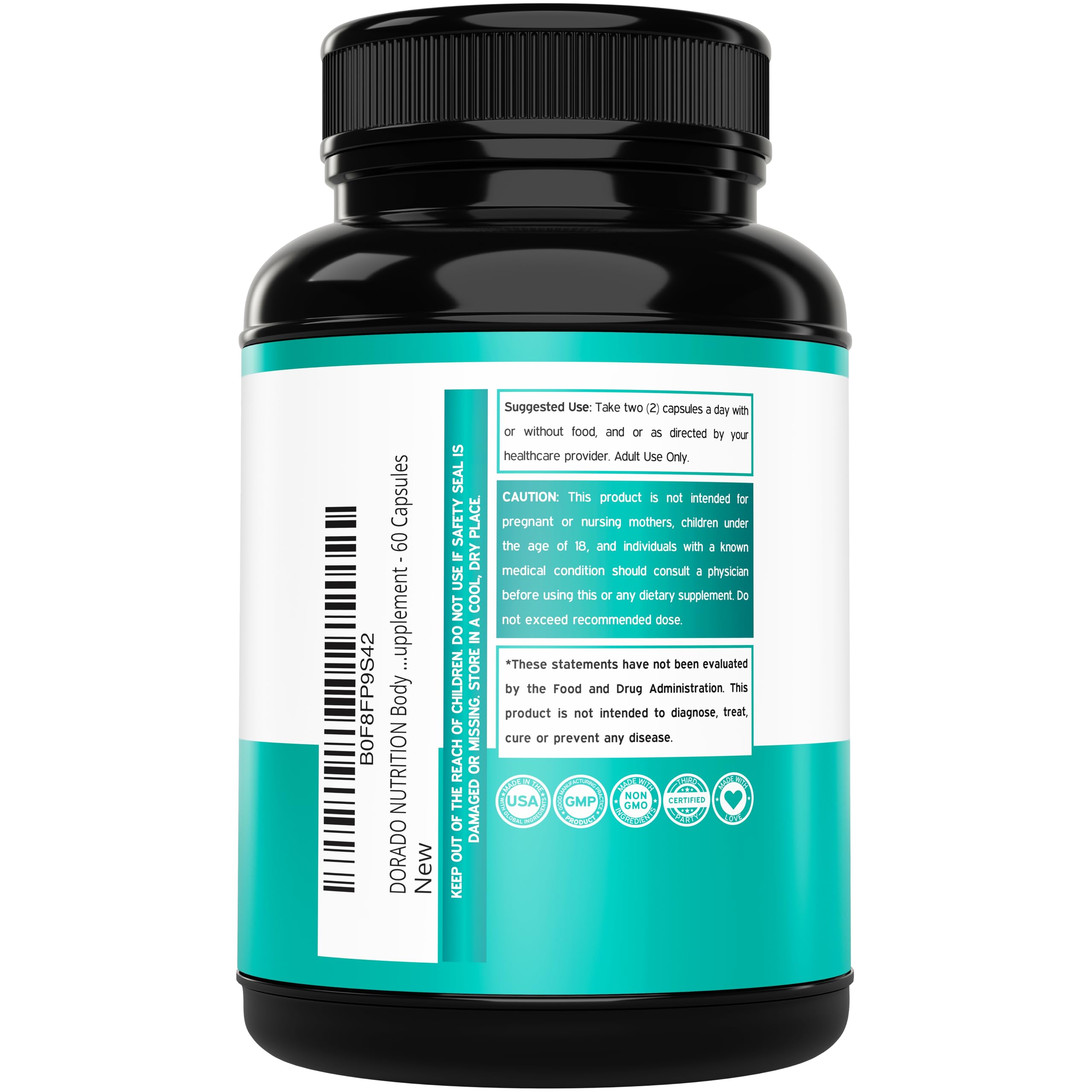 DORADO NUTRITION Chlorophyll Capsules with parsley and peppermint
