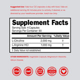 DORADO NUTRITION L-Arginine L-Citrulline Complex bottle top view