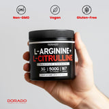 DORADO NUTRITION L-Arginine L-Citrulline Powder 500g ingredients list