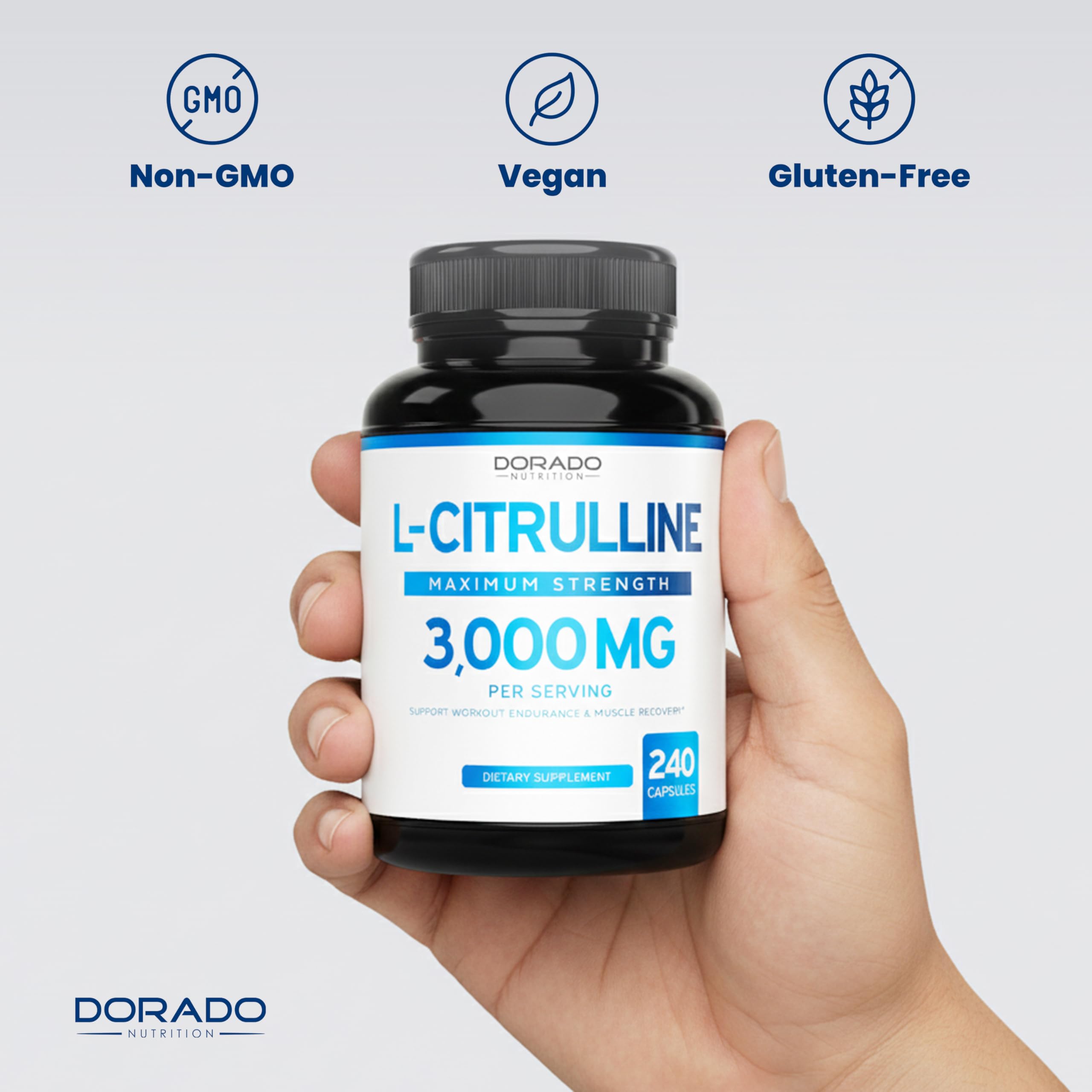 DORADO NUTRITION L-Citrulline Capsules packaging details