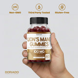 DORADO NUTRITION Lions Mane Mushroom Gummies nutrition facts