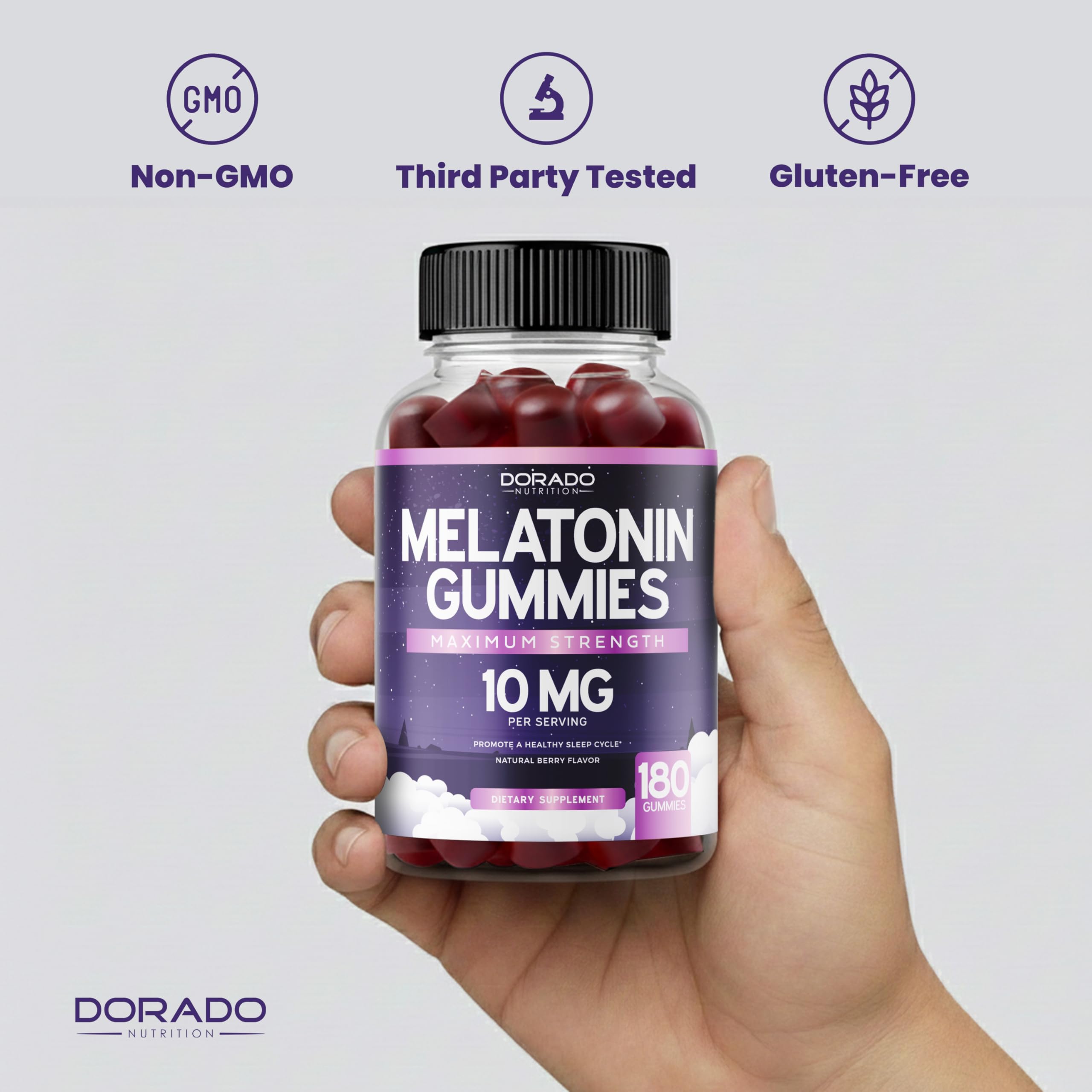 DORADO NUTRITION Melatonin Gummies ingredients list