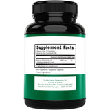DORADO NUTRITION Moringa Supplement 800mg capsules bottle side view