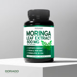 DORADO NUTRITION Moringa Supplement 800mg capsules close-up