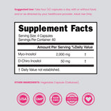 DORADO NUTRITION Myo-Inositol & D-Chiro Supplement with measuring spoon