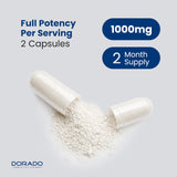 DORADO NUTRITION NAC Supplement 1000mg capsules with natural ingredients