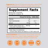 DORADO NUTRITION Pumpkin Seed Oil Gummies bottle with lid open