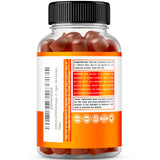 DORADO NUTRITION Pumpkin Seed Oil Gummies side view showing serving size