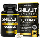 DORADO NUTRITION Shilajit Capsules 1000mg bottle front view