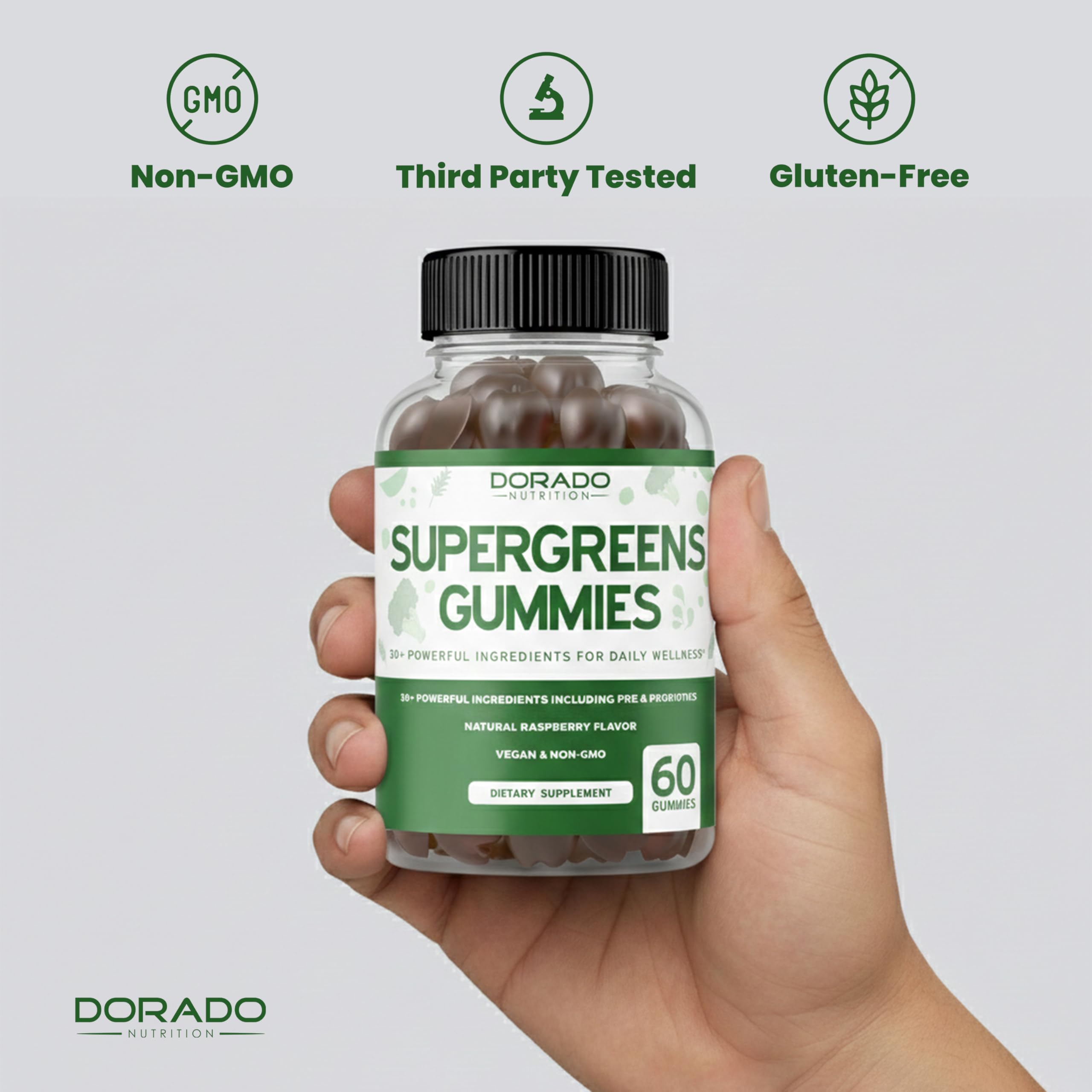 DORADO NUTRITION SuperGreens Gummies lifestyle scene