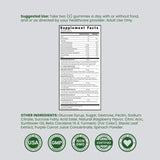DORADO NUTRITION SuperGreens Gummies packaging with ingredients