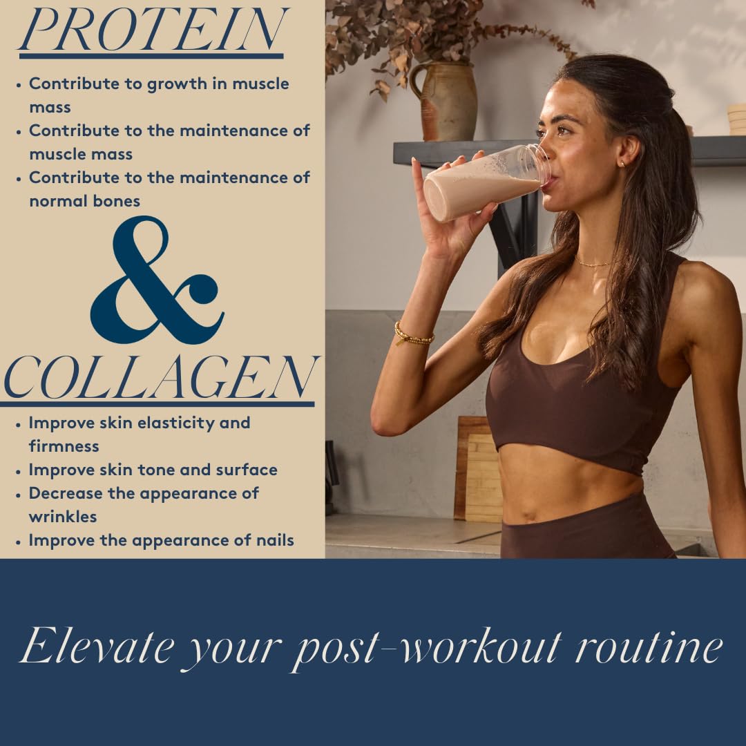 DOSE & CO. Collagen Protein Powder scoop with powder
