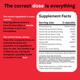 dose + remedy Milk Thistle use Supplement side view with label