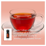 doTERRA Cinnamon Bark Supplement in a herbal display