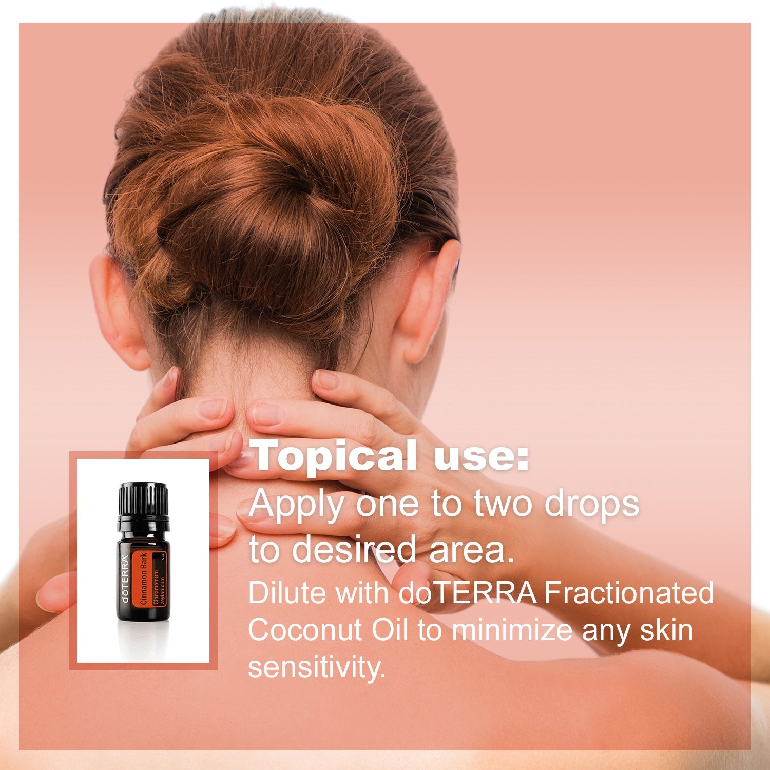 doTERRA Cinnamon Bark Supplement with cinnamon sticks