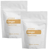 doTERRA Ginger Drops 240g individual drop close-up