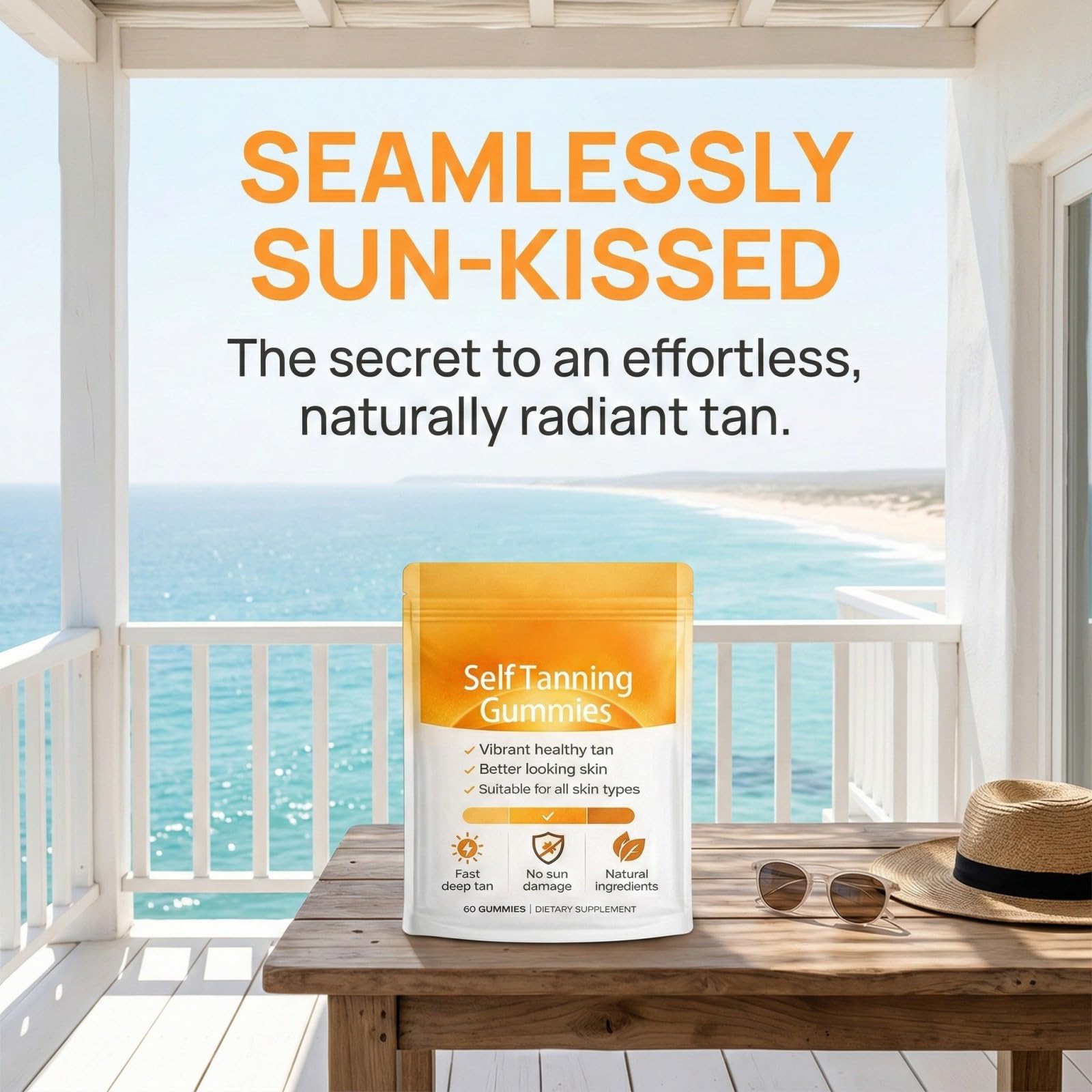 Dotkara Astaxanthin Tanning Gummies nutritional information