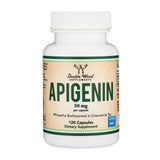 Double Wood Apigenin 120 capsules bottle front view