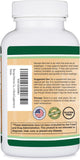 Double Wood Bacopa Extract 450mg capsules bottle with label
