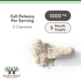 Double Wood GABA capsules close-up