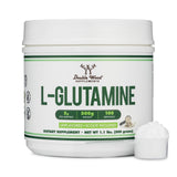 Double Wood L-Glutamine Powder 500g with measuring spoon
