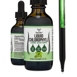 Double Wood Liquid Chlorophyll Drops 1g peppermint flavour front view
