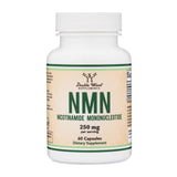 Double Wood NMN 125mg Capsules front view with packaging