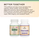Double Wood NMNH supplement bottle with label