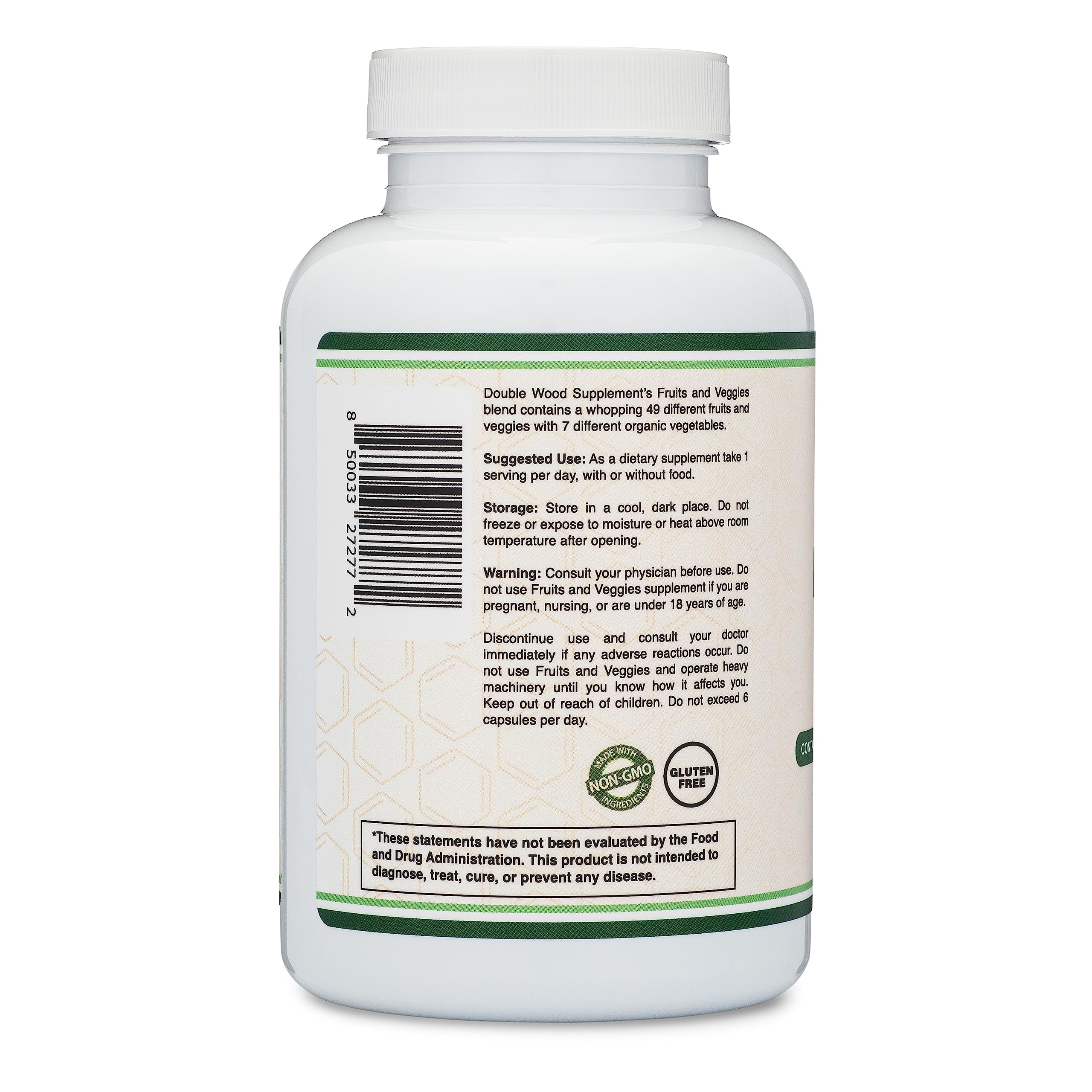 Double Wood Supplements Blended Vitamin & Mineral Supplement packaging