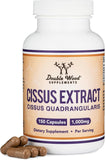 Double Wood Supplements Cissus Quadrangularis Extract 116g front view