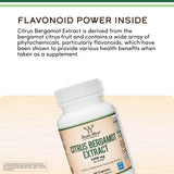 Double Wood Supplements Citrus Bergamot 1000mg capsules with packaging