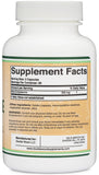 Double Wood Supplements Ecdysterone Capsules 250mg bottle side view