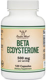 Double Wood Supplements Ecdysterone Capsules 250mg bottle with capsules