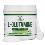 Double Wood Supplements L-Glutamine Powder 500g front view