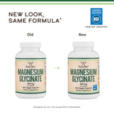 Double Wood Supplements Magnesium Glycinate 400mg - 180 Capsules