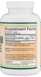 Double Wood Supplements Magnesium Glycinate 400mg - 180 Capsules