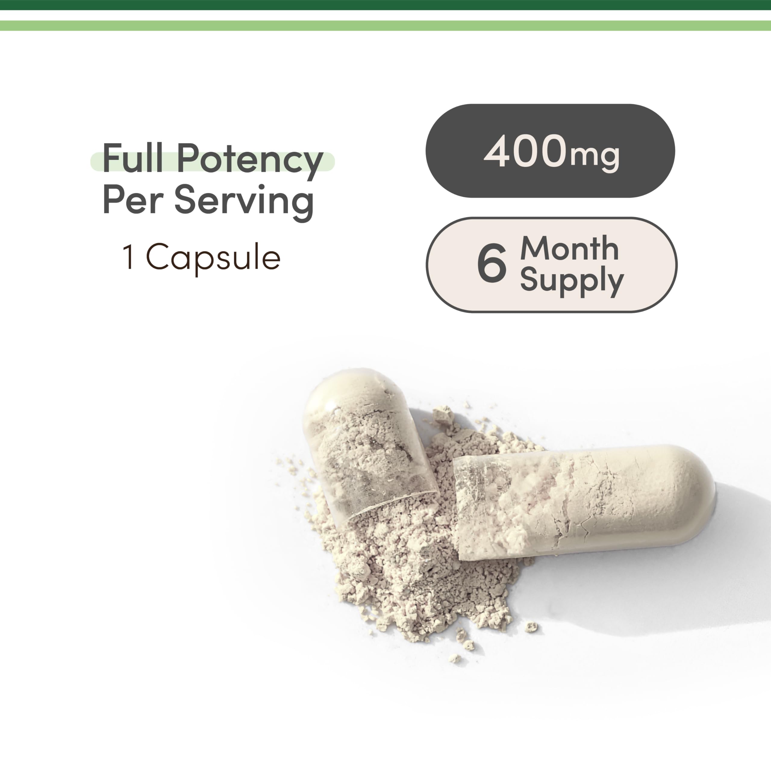 Double Wood Supplements Magnesium Glycinate 400mg - 180 Capsules