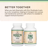 Double Wood Supplements Quercetin with Bromelain 200mg capsules bottle with label
