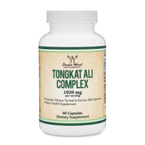 Double Wood Supplements Tongkat Ali & Tribulus Complex 60 capsules front view